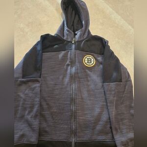 Boston Bruins Youth Hoodie Size Large.